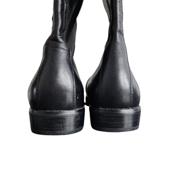 Corso Como Black Leather Riding Style Boots Womens Size 9M Equestrian - Picture 5 of 11
